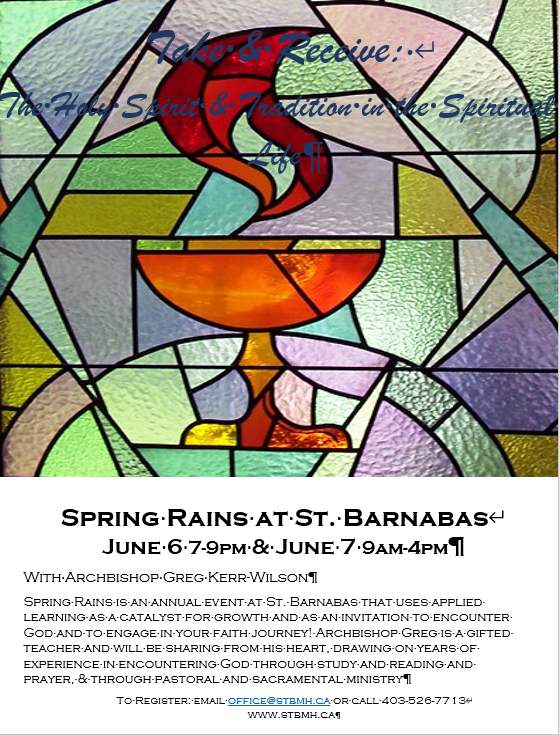 Spring Rains Poster 2025